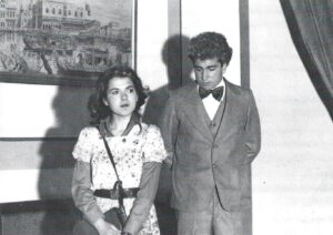 Lucera - Gruppo Teatrale Amici dell'Arte 1978 - 'U vesurare' - Angela Polito è 'Genuèffe' e Antonio Scrima è 'Vecinze'