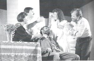 Lucera - Gruppo Teatrale Amici dell'Arte 1988 - 'Ze Necole' - Anfiteatro romano - Lina Carratù, Germano ,Benincaso, Rosa Franchino, Lello Spagnuolo e Gino Sardella