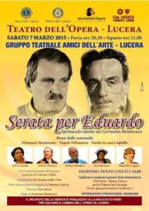 Lucera - Gruppo Teatrale Amici dell'Arte 2015