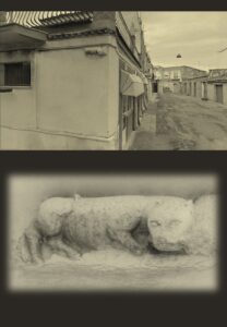 Lucera - Particolare in via Rucci