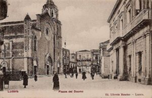 Lucera - Piazza Duomo 1908 - Foto postata da Antonio Iliceto