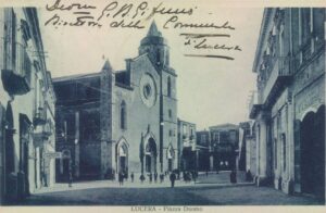 Lucera - Piazza Duomo 1932 - Foto di Antonio Iliceto