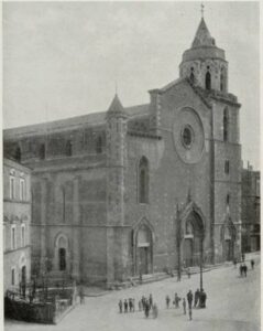 Lucera - Piazza Duomo - Da 'Pavoncelli', stampato a Cerignola nel 1905 - Foto di Tom Palermo