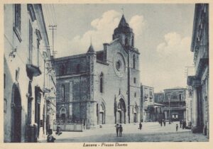 Lucera - Piazza Duomo anni 30