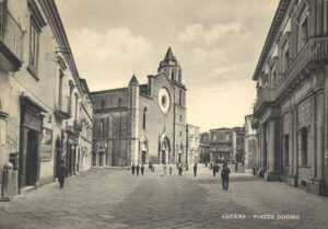 Lucera - Piazza Duomo anni 30