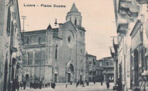 Lucera - Piazza Duomo anni 30 - Foto di Antonio Iliceto