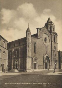Lucera - Piazza Duomo anni 50
