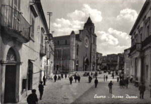 Lucera - Piazza Duomo anni 60