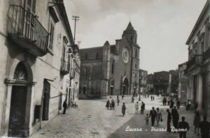 Lucera - Piazza Duomo anni 70