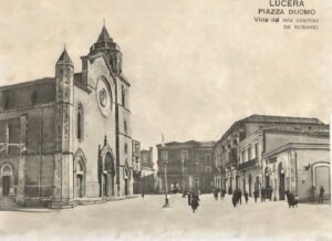 Lucera - Piazza Duomo anni 70