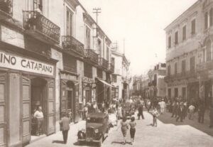 Lucera - Piazza Gramsci anni 50