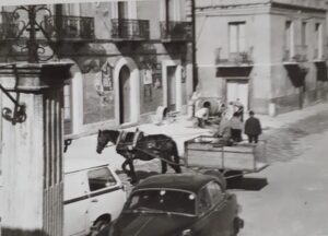 Lucera - Piazza Lecce 1970 - Foto di Paola Di Cio