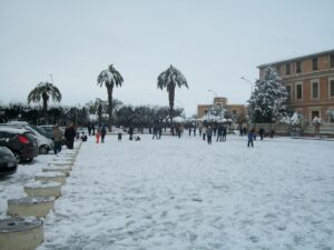 Lucera - Piazza Matteotti 1988 - Foto di Armando Testa