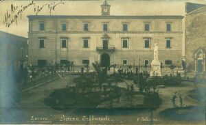 Lucera - Piazza Tribunali 1901