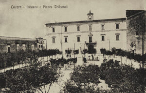 Lucera - Piazza Tribunali 1920