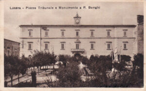 Lucera - Piazza Tribunali - Istituto Tecnico 1938