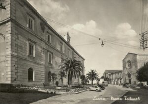 Lucera - Piazza Tribunali anni 60