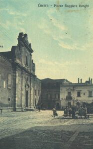 Lucera - Piazza del Carmine anni 30