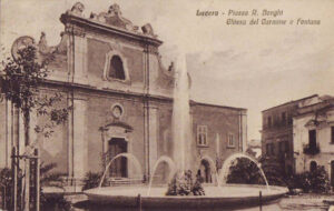 Lucera - Piazza del Carmine anni 30