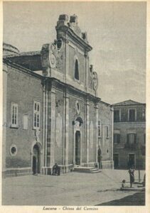 Lucera - Piazza del Carmine anni 30