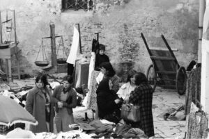 Lucera - Piazza della Repubblica 1977 - Foto di Roberto Toriello