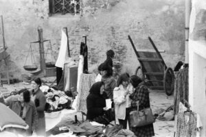 Lucera - Piazza della Repubblica 1977 - Foto di Roberto Toriello