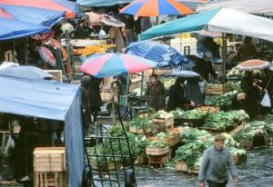 Lucera - Piazza della Repubblica 1977 - Foto di Roberto Toriello