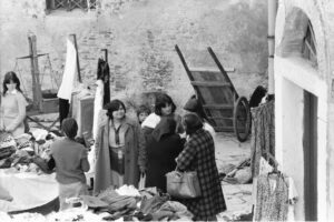 Lucera - Piazza della Repubblica 1977 - Foto di Roberto Toriello