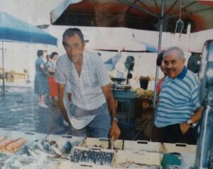 Lucera - Piazza della Repubblica -Ciro Guerra anni 80 - Foto fornita dal figlio Michele