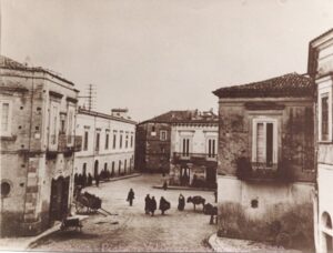 Lucera - Piazza della Repubblica - Ex Piazza Mercato 1903