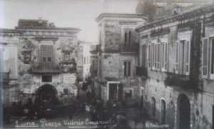 Lucera - Piazza della Repubblica (ex Piazza Mercato) anni 20