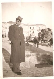 Lucera - Piazza del Popolo - Giacomo Sica anni 50