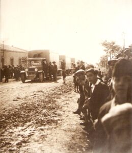 Lucera - Strada Lucera - Foggia - Gara ciclistica anni 30