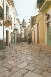 Lucera - Via Carpentieri anni 90