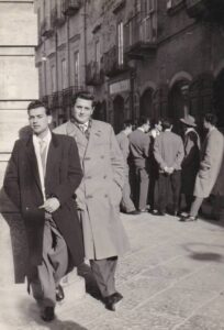 Lucera - Via Gramsci - Ninì Vitone anni 50 - Foto di Angelica Della Masseria Sant'Agapito