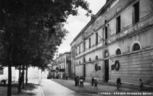 Lucera - Via IV Novembre anni 60