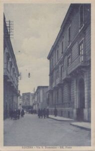 Lucera - Via S. Domenico 1910 - R.R. Poste