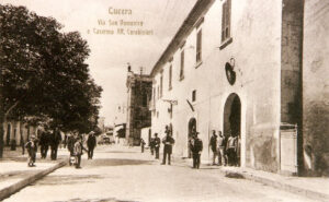 Lucera - Via S. Domenico - Primi 900 - Lucera - Caserma Carabinieri