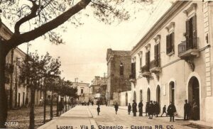 Lucera - Via S. Domenico - Primi 900 - Lucera - Caserma Carabinieri