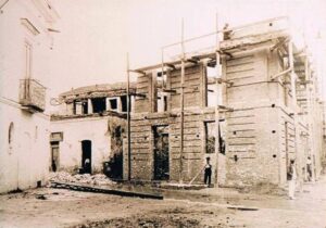 Lucera - Via S. Domenico angolo via Pitta XI anno impero fascita1932-33 - Foto di Gerardo Furore