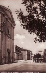 Lucera - Via S. Domenico anni 50