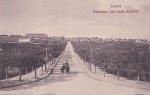 Lucera - Viale Ferrovia 1907 - Collezione di Armando Testa
