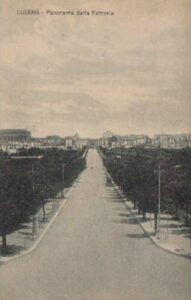 Lucera - Viale Ferrovia 1910