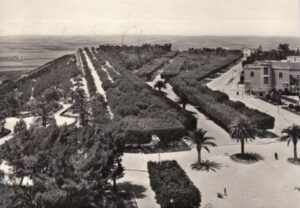 Lucera - Villa comunale 1958