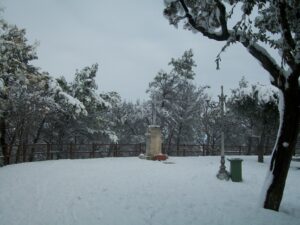 Lucera - Villa comunale 1988 - Foto di Armando Testa