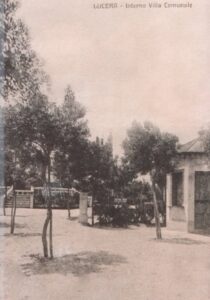 Lucera - Villa comunale (Salvatore) anni 20