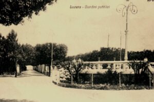 Lucera - Villa comunale (Salvatore) anni 30