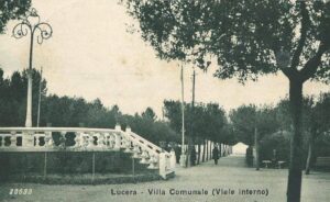 Lucera - Villa comunale (Salvatore) anni 30 - Foto di Antonio Iliceto