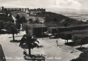 Lucera - Villa comunale anni 60