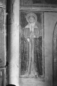 Lucera - Chiesa di S. Francesco - S. Antonio Abate, detto il Grande (Qumans, Egitto, 251 circa - Deserto della Tebaide, 17 gennaio 357 d. C.), padre del monachesimo cristiano - Foto di Filippo Squeo